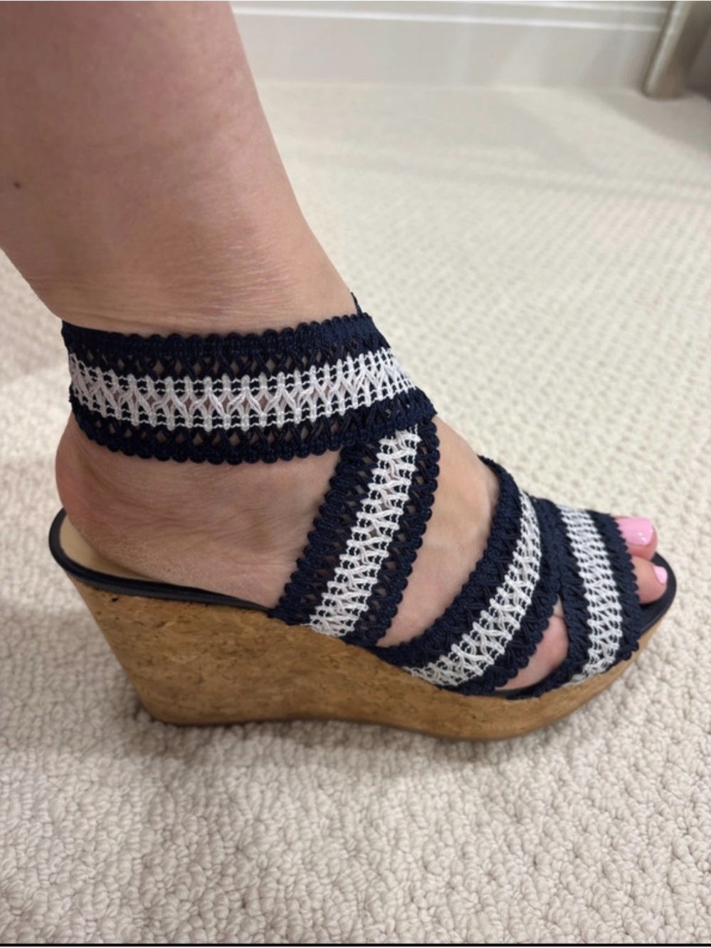 LK Bennett wedge size euro 40